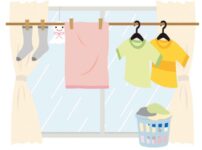梅雨の乾きづらい洗濯物対策！【早く乾かす５つの方法をご紹介】